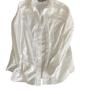 Lauren Ralph Lauren White Button Down Shirt